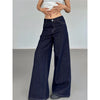 Y2K Streetwear Wide Leg Denim