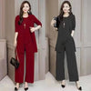 Women's Suit New 2025 Autumn Winter Wide Slimming Stylish Clothing