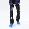 Y2K Fashion Washed Flared Jeans Pants Straight Hip Hop
