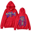 Hot Anime Arcane Jinx Graffiti Hoodie Harajuku Hip Hop Pullover