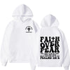 Faith Over Fear Christian Hoodie Bible Verse