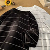 Men Oversized T Shirt Fashion Striped Daily Clothes Harajuku Tshirt Streetwear