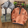 Sweatshirt Autumn Winter Warm Fleece Top Kids