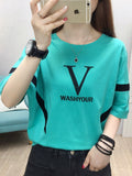 Women's Cotton Embroidered T-Shirt Stylish and Comfortable