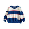 2025 Autumn Striped Boys Fashion Sweatshirts Kids