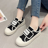 Canvas Shoes Women's 2024 Autumn New Fashion Lightweight Thick Sole