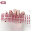 Pink Ombre Heart Nail Art