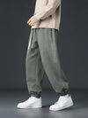 Long Drawstring Footed Pants Perfect for Lounging