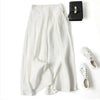 Summer Pants for Women Linen Size Wide Leg Pants