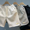 Men's Casual Jogging Sport Short Pants Wave Pattern Male Loose