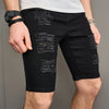 Street Men Shorts Summer Stylish Solid Male Casual Jean Five-point Pants