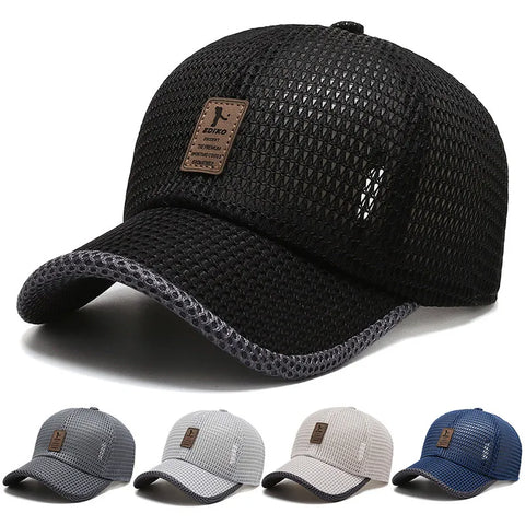 Adjustable Breathable Caps Quick Dry Running hat Baseball Cap Outdoor Sports