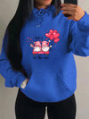 Valentine's Day Love Harajuku Fleece Streetwear Hoodie