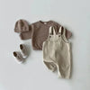 Cozy and Stylish Corduroy Romper for Baby Boys and Girls