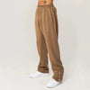 Men's cotton casual pants, street fashion, sporty, fit, Wstring,camping size