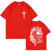Jesus Lion of Judah Print T-shirt