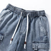 Enhance Your Summer Style with Korean Men's Oversized Denim Shorts