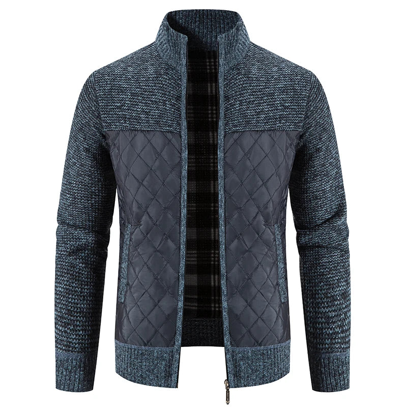 Sweater Jacket Fashion Winter Coat Fleece Hoodies Hooded Knit Outer Wear