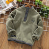 Sweatshirt Autumn Winter Warm Fleece Top Kids