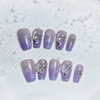 Magical Ballerina Press On Nails with Butterfly and Sparkles