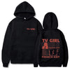 Tv Girl Back Hoodie Premium Tv Girl Merchandise