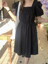 Cute Black Short Dress