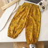 Kids Muslin Trousers Boho Style Pants Toddler Clothing