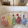 Baby Pajamas Sets Cotton Child Pajamas Toddler Summer Sleeveless Baby Nightwear