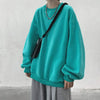 Sweatshirts Casual Fit Hong Kong Style Couple Matching