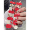 Cute Santa Claus Red Christmas Nail Stickers