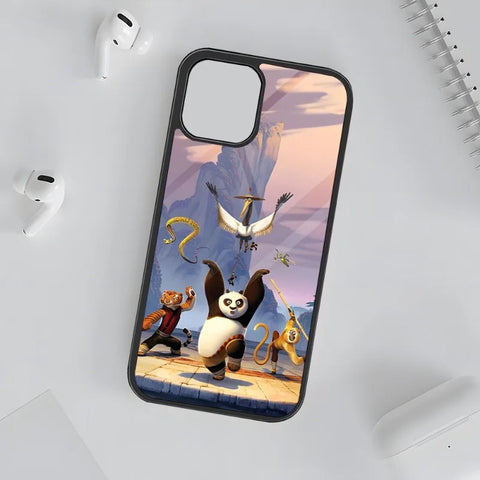 Kung Fu Panda Phone Case PC TPU For Iphone Cover