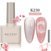 Cat Eye Gel Nail Polish With Magnet Soak off UV Holographic