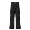 Style Street Vibe Washing Multi-Pocket Micro Flare Cargo Pants