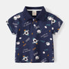 Polo Shirt Short Sleeve Kids Polos Tshirt Toddler Boy Girl Clothes