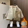 Boys Jacket 2024 Autumn And Winter Thick Jacket
