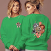Women’s Leopard Print Football Sweatshirt