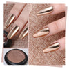Nail Chrome Powder Bronze Rose Gold Chameleon Mirror