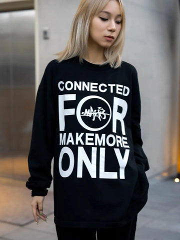 Streetwear Oversized T-Shirts Harajuku Grunge Letter Tops Women