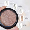 Nail Chrome Powder Bronze Rose Gold Chameleon Mirror
