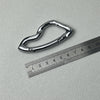 Twisted Metal Carabiner Keychain Multifunctional Mountaineering Car