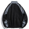 Jacket Men High Street Patchwork Windbreaker Coats Women Spring Autumn