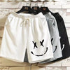 Men's Cotton Beach Shorts Funny Graphics Print Sweat Pant Hip Hop