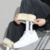 Winter Thickened Fleece-lined Men's Casual Pants Versatile