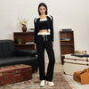 Sweatpants Wide Leg Pants Waist Streetwear