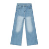 Ultra Wide Leg Denim Pants