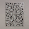 Cartoon Black Cat Nail Stickers Cute Graffiti Painting Kitten Designs