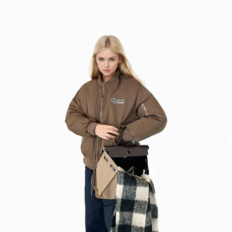 2024 Winter Women's Bomber Thicken Coats