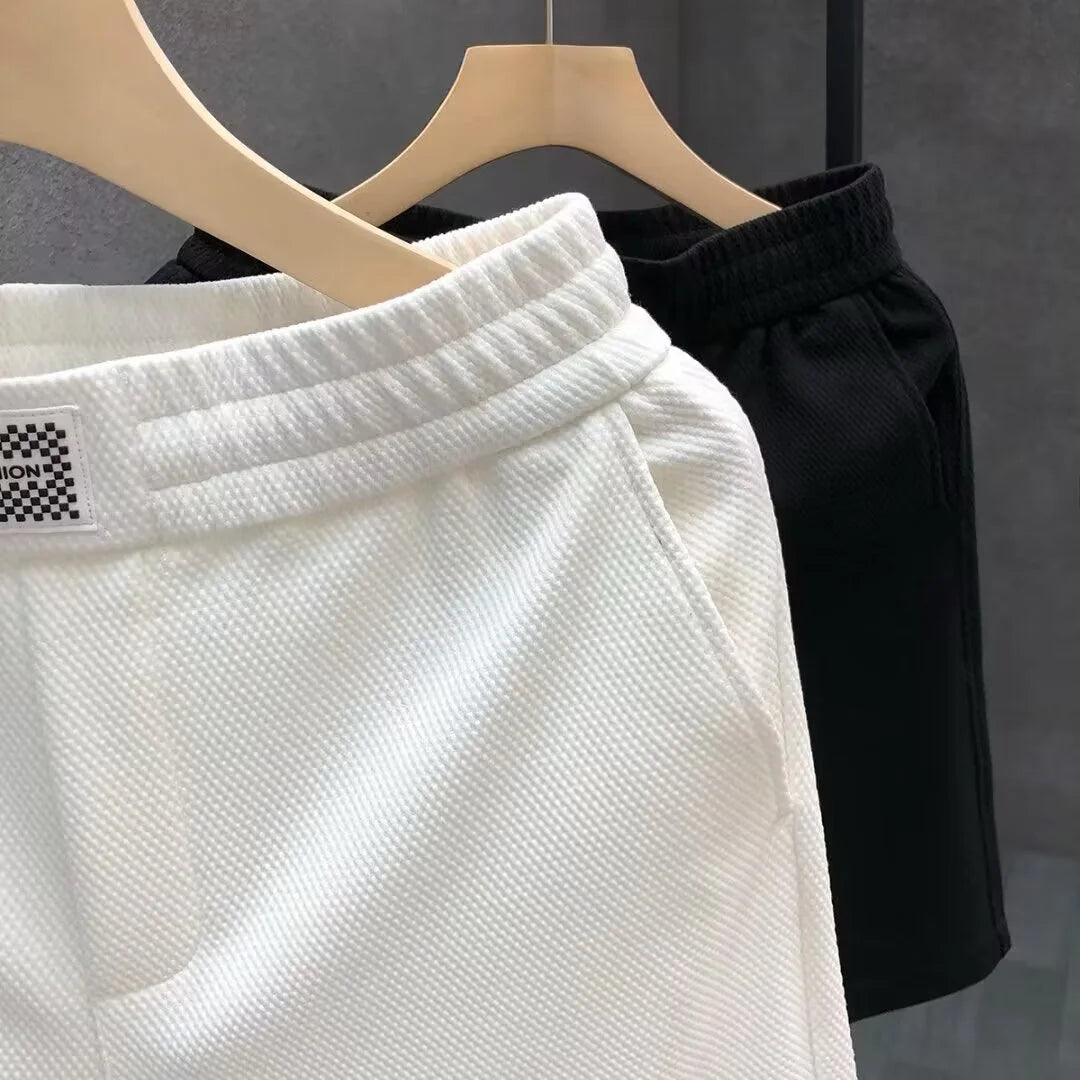 Summer American Gym Shorts Fashion White Sports