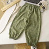 Kids Muslin Trousers Boho Style Pants Toddler Clothing