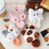Cute Cat Doll Pendant Girl Backpack Doll Pendant Couple Bag Keychain